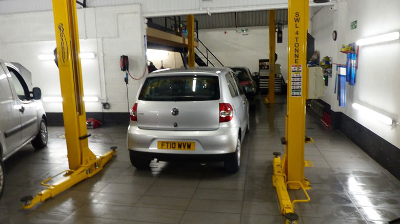 Grimsby Cars Servicing Area